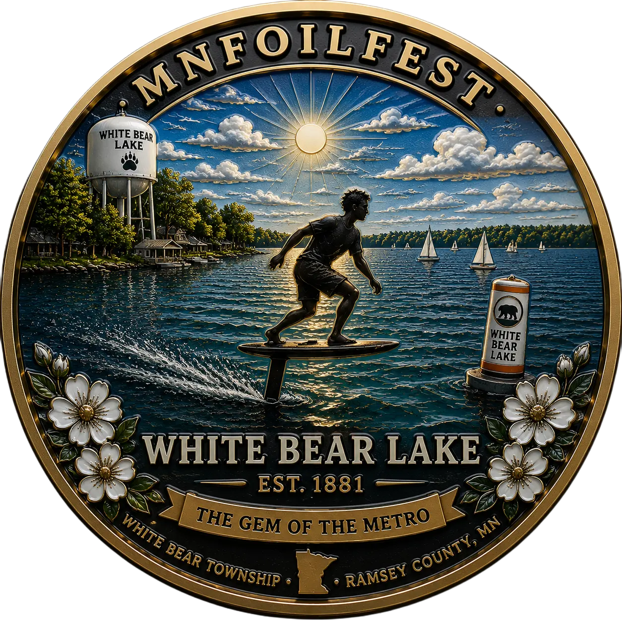 White Bear Lake commemorative coin
